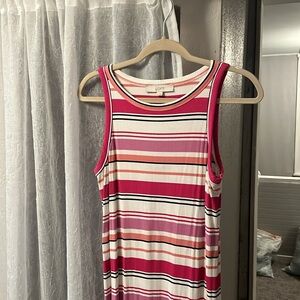 Loft striped dress